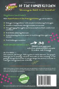 Superpower of the Family Kitchen Book Back Cover