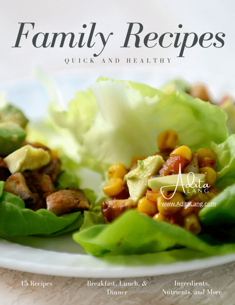 Quick & Easy Family Recipes www.AditaLang.com
