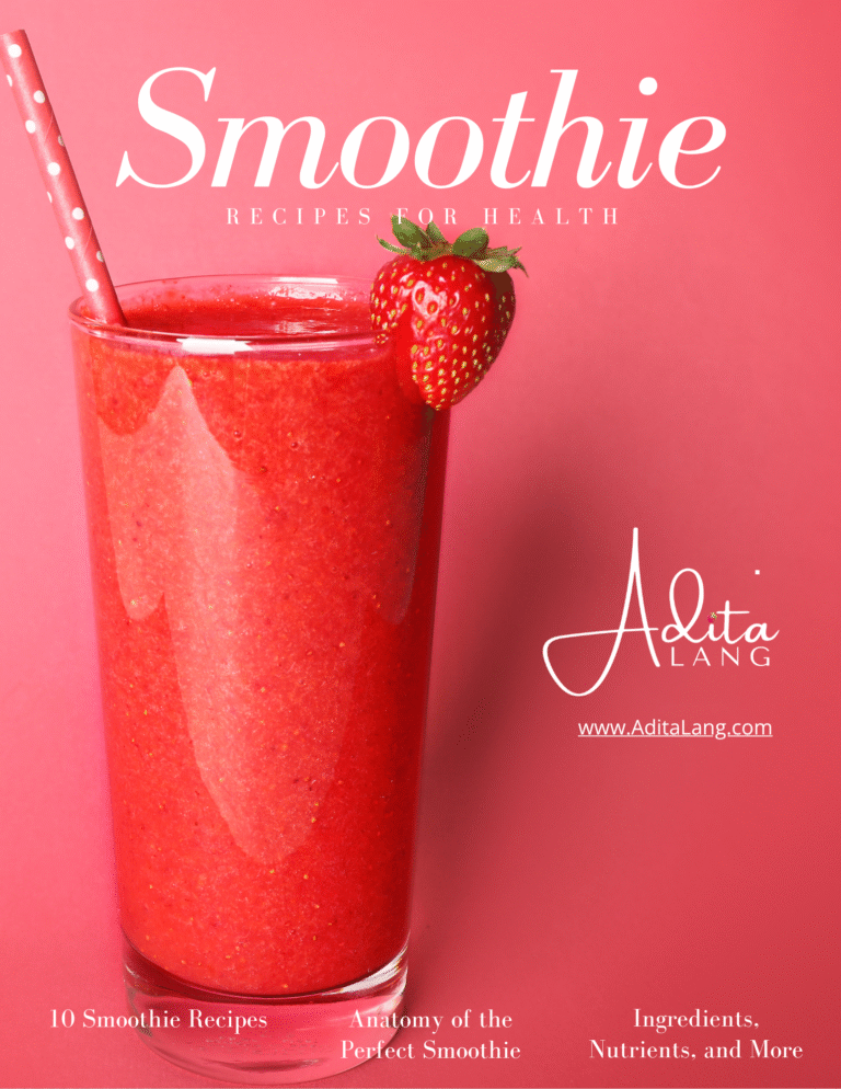 Quick & Easy Smoothie Recipes www.AditaLang.com
