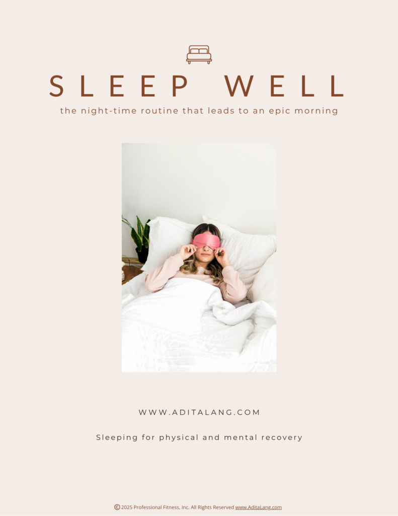 Sleep Well www.AditaLang.com